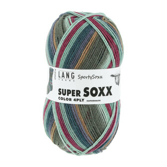 Super soxx Color 502 Lang Yarns