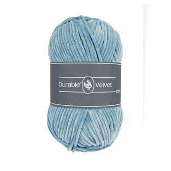 Durable Velvet-289 Blue Grey