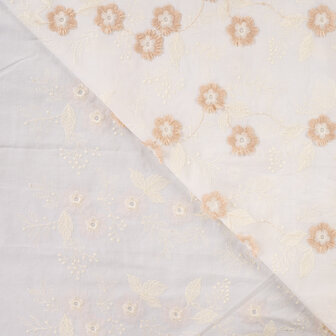 0-48132.520 Poplin geborduurd