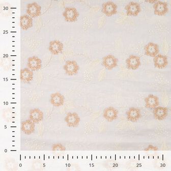 0-48132.520 Poplin geborduurd