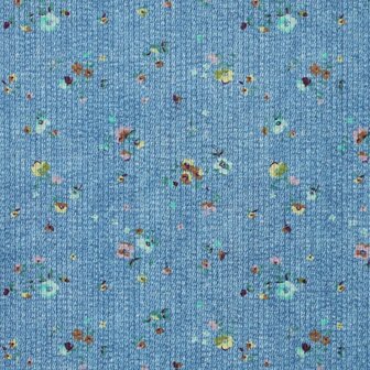 0-23094.691 Corduroy Denim Flower 
