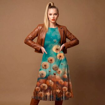 0-10.018 Panel  Dandelion Jersey