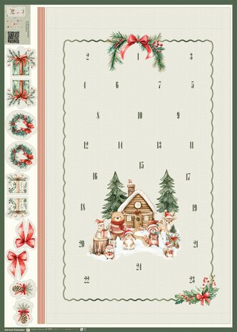 0-05704.001 Panel Adventskalender