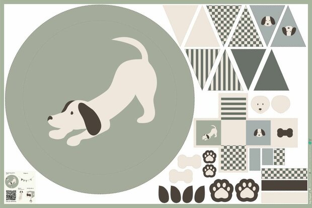 0-06802.001 Playmat Panel Dog
