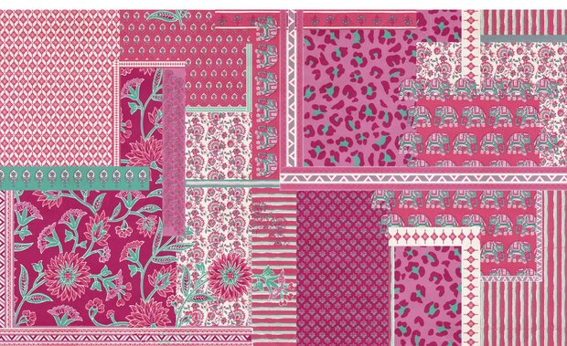 1-16029.170 Katoen Patchwork