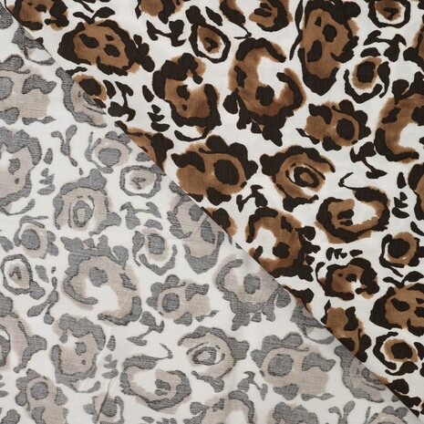 0-12014.542 Viscose Leopard