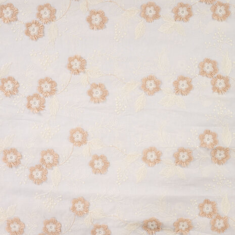 0-48132.520 Poplin geborduurd