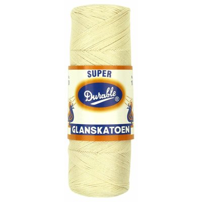 Glanskatoen Durable 10 - Ecru 087