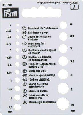 Naalddikte meter-611740 Prym