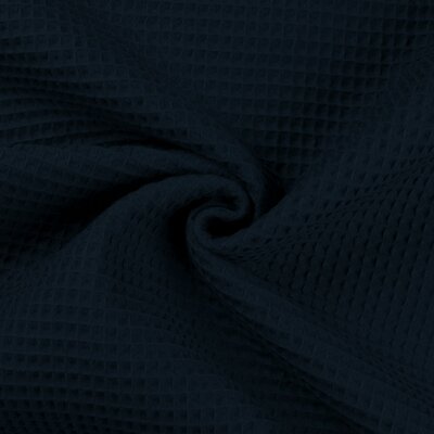 4-Wafelstof - Navy 009
