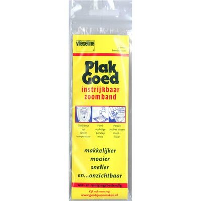 Vlieseline Instrijkbaar Zoomband