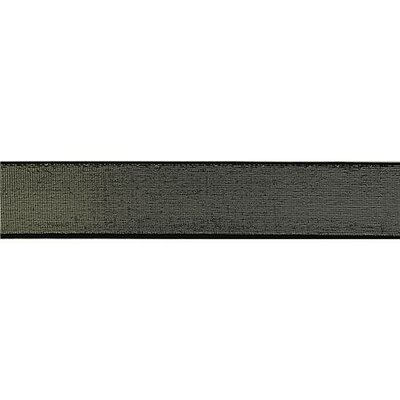 Taille-elastiek Zwart/Zilver-000