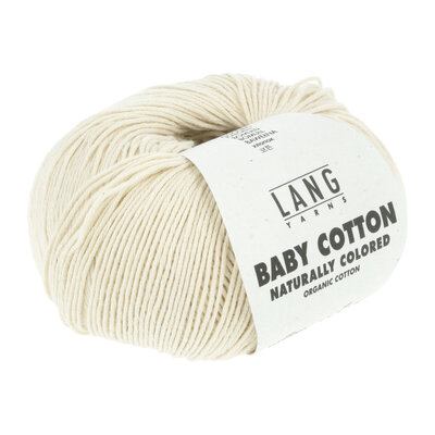 Baby Cotton Naturally Colored -Lang Yarns-001