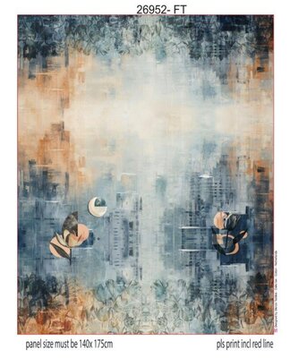 0-26952 French Terry Panel