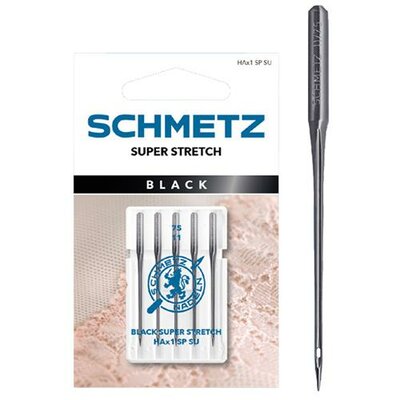 Machine naald Super stretch Black