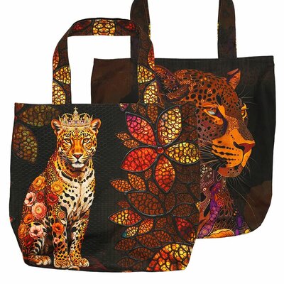 0-10-004 Golden Leopard Panel