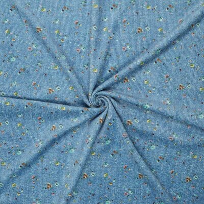 0-23094.691 Corduroy Denim Flower
