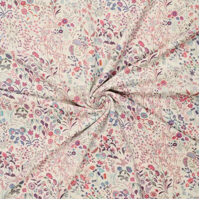 0-23095.178 Corduroy Little Flower